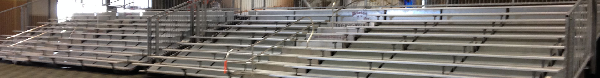 Bleacher Model CCS 240 (Seats 240 people)
